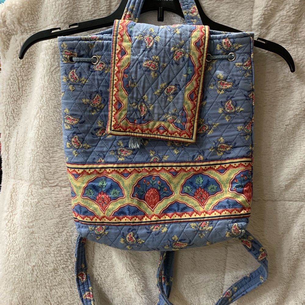 Floral backpack